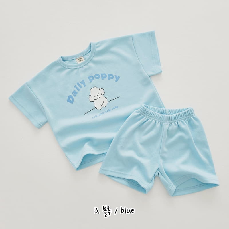Daily Daily - Korean Children Fashion - #discoveringself - Daily Puddle Top Bottom Set - 5