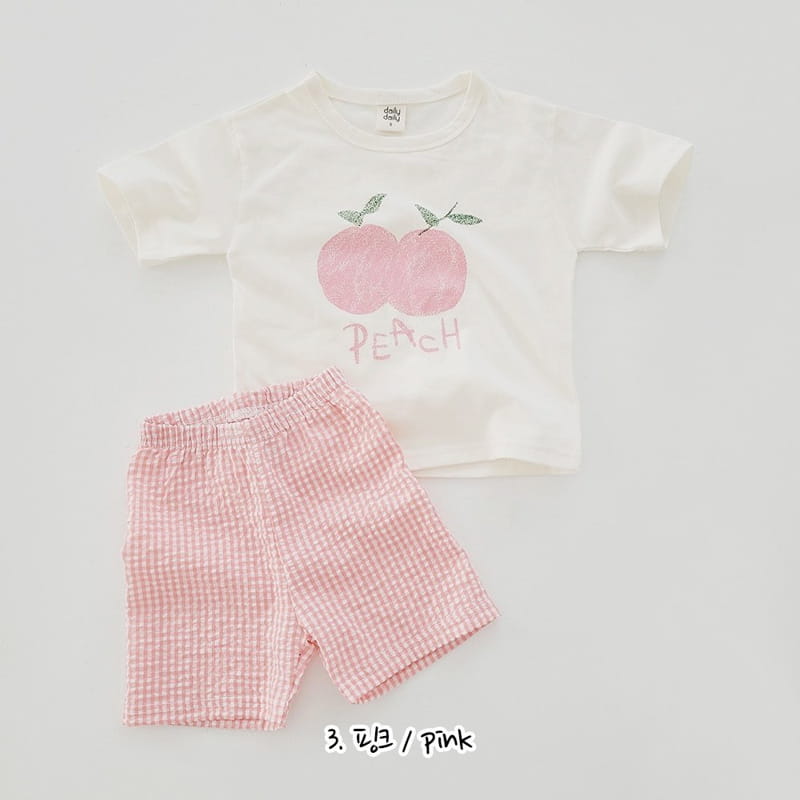 Daily Daily - Korean Children Fashion - #stylishchildhood - Fruit Top Bottom Set - 3