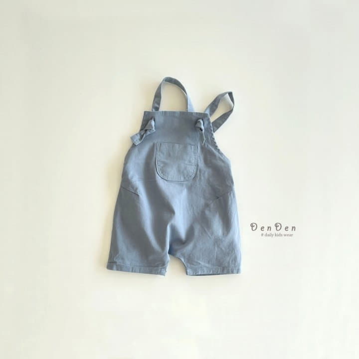 Denden - Korean Children Fashion - #designkidswear - Bonbon Dungarees Shorts - 3
