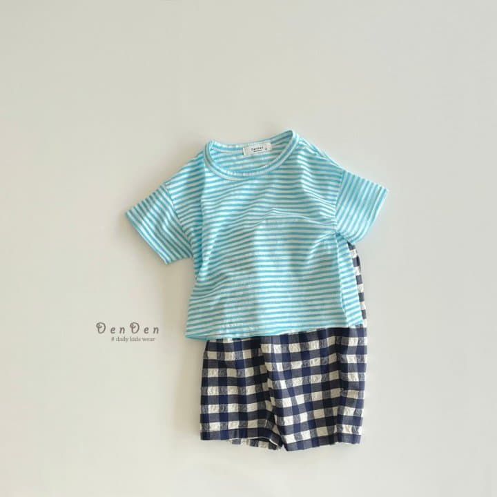 Denden - Korean Children Fashion - #designkidswear - Sabana Stripes Tee - 10