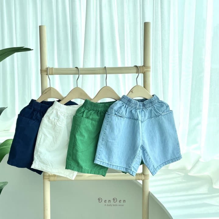 Denden - Korean Children Fashion - #fashionkids - Lavin Pocket Shorts