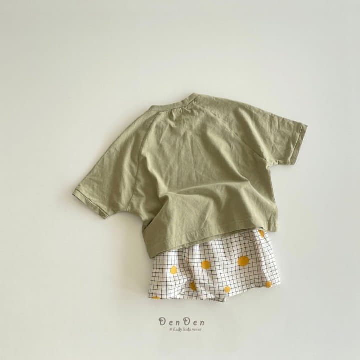 Denden - Korean Children Fashion - #magicofchildhood - Grid Dot Shorts - 5