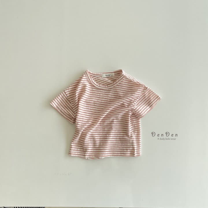 Denden - Korean Children Fashion - #littlefashionista - Sabana Stripes Tee - 4