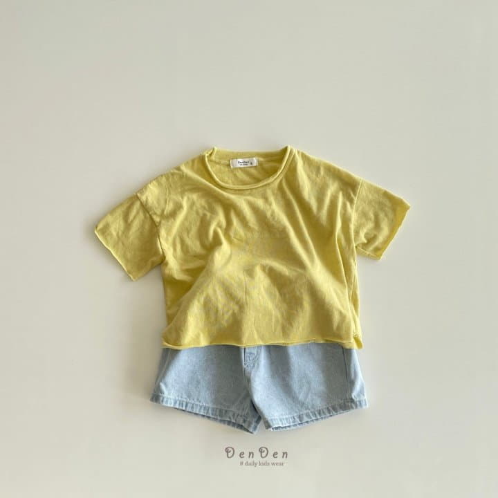 Denden - Korean Children Fashion - #minifashionista - Onder Denim Shorts - 7