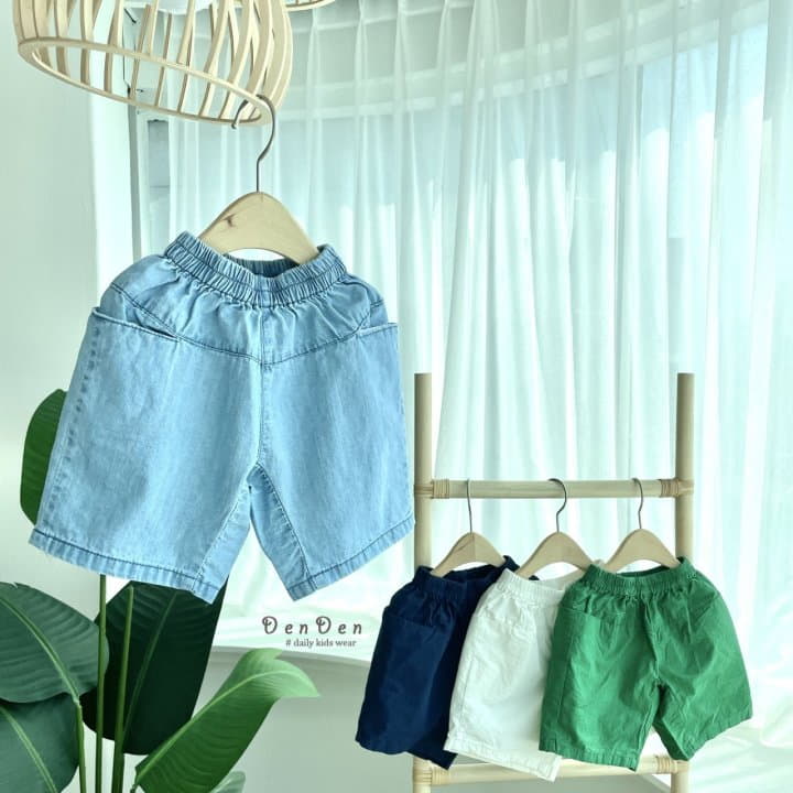 Denden - Korean Children Fashion - #minifashionista - Lavin Pocket Shorts - 8