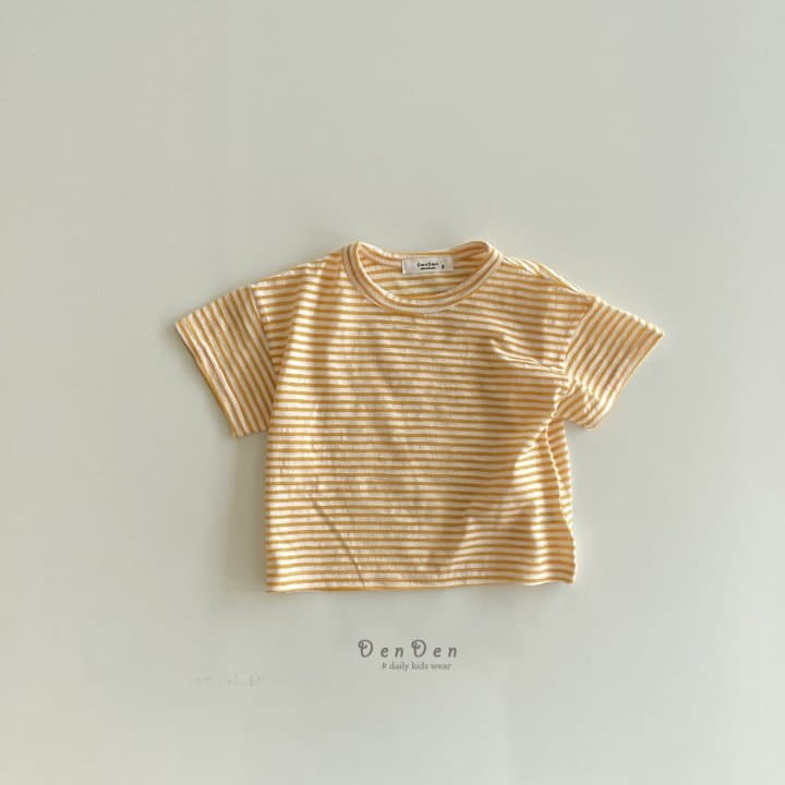 Denden - Korean Children Fashion - #minifashionista - Sabana Stripes Tee - 5