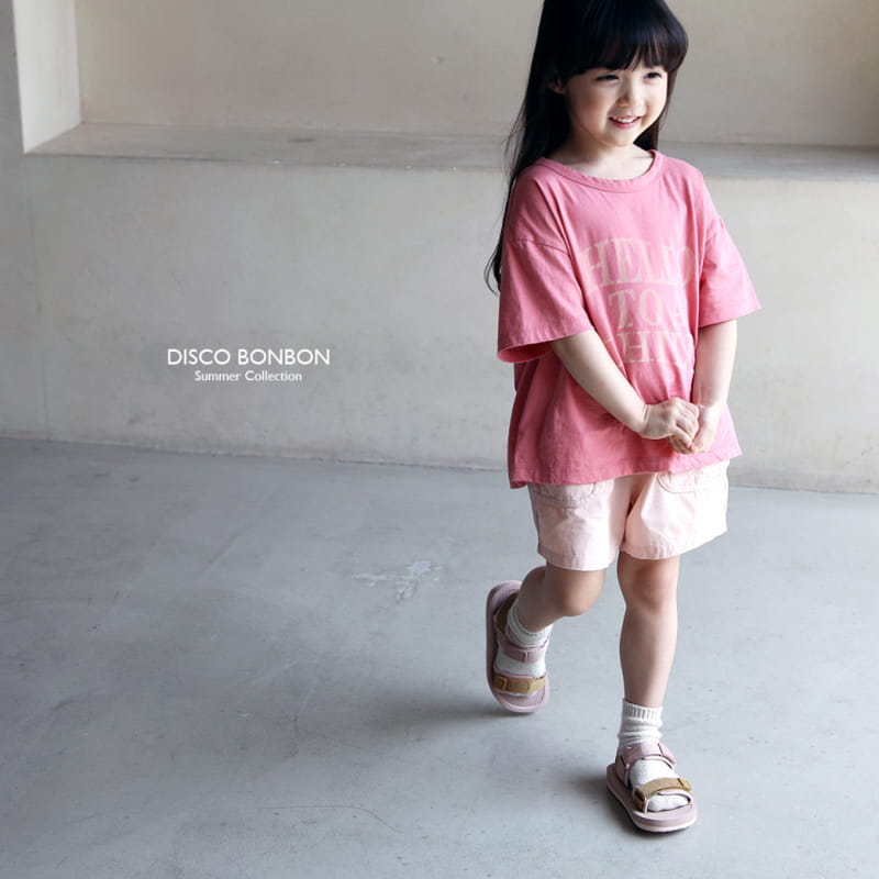 Disco Bonbon - Korean Children Fashion - #kidzfashiontrend - Hello Tee - 2