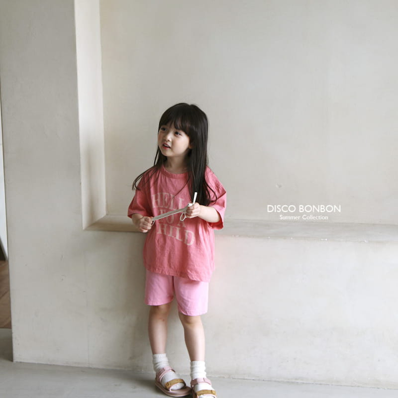 Disco Bonbon - Korean Children Fashion - #Kfashion4kids - Hello Tee - 4