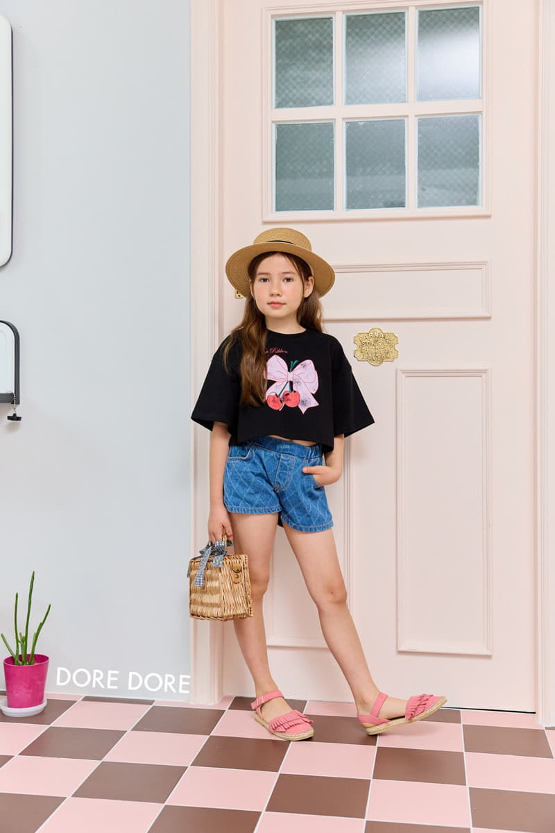 Dore Dore - Korean Children Fashion - #childofig - Coco Jacquard Shorts - 3
