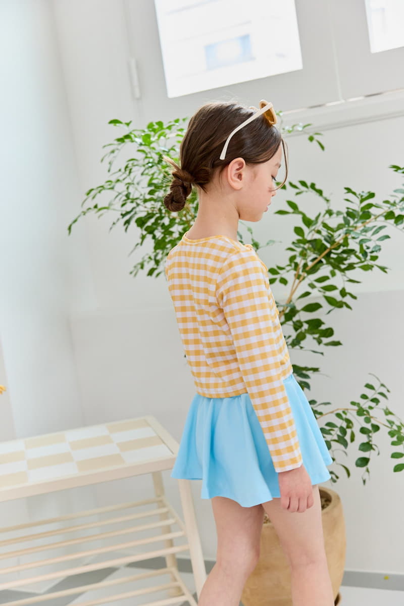 Dore Dore - Korean Children Fashion - #fashionkids - Some Frea Water Skirt Brown Sky - 10