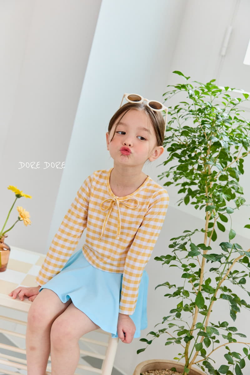 Dore Dore - Korean Children Fashion - #kidsshorts - Some Frea Water Skirt Brown Sky - 11
