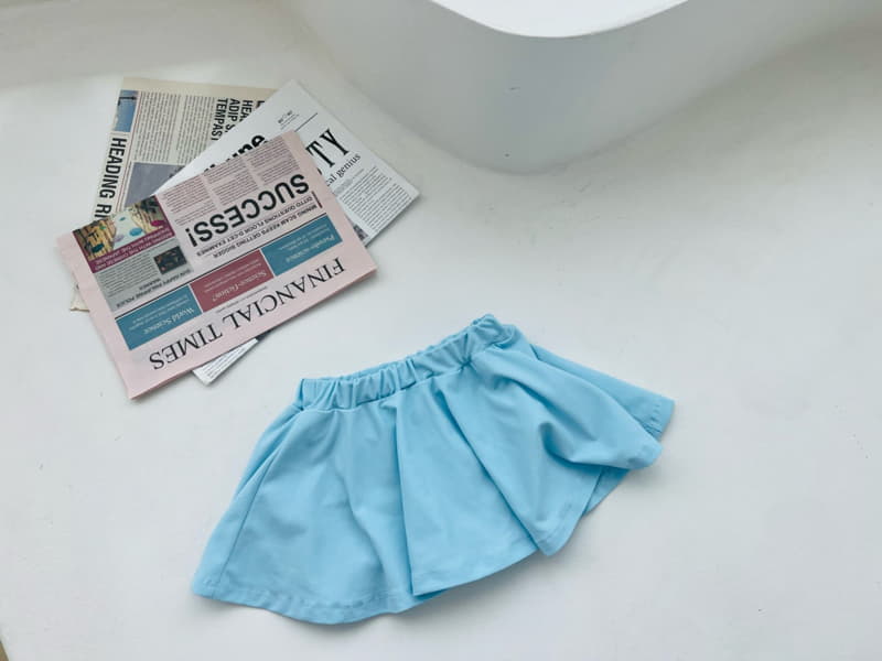 Dore Dore - Korean Children Fashion - #magicofchildhood - Some Frea Water Skirt Brown Sky - 2
