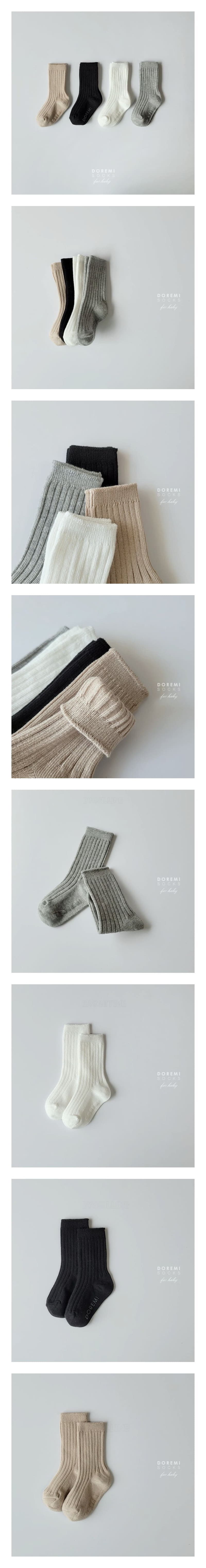 Doremi Socks - Korean Children Fashion - #minifashionista - Basic Socks
