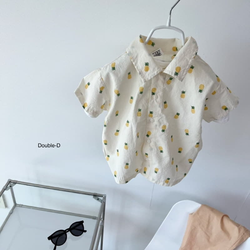 Doubled - Korean Children Fashion - #Kfashion4kids - Pineapple Shirt - 5