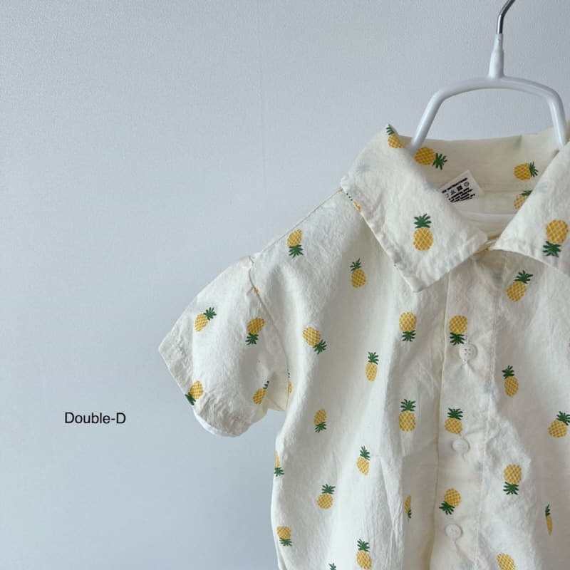 Doubled - Korean Children Fashion - #kidsstore - Pineapple Shirt - 4