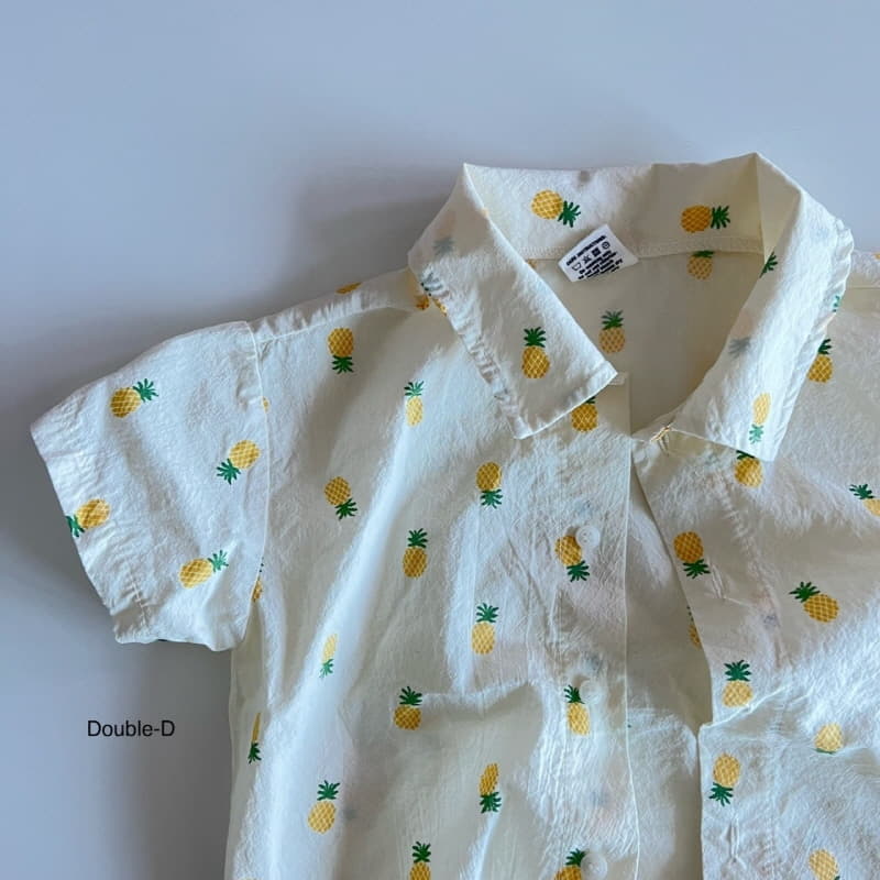 Doubled - Korean Children Fashion - #prettylittlegirls - Pineapple Shirt - 9