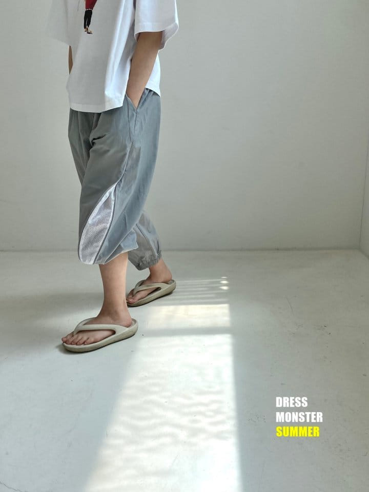 Dress Monster - Korean Junior Fashion - #childofig - Parasuit Pants - 2