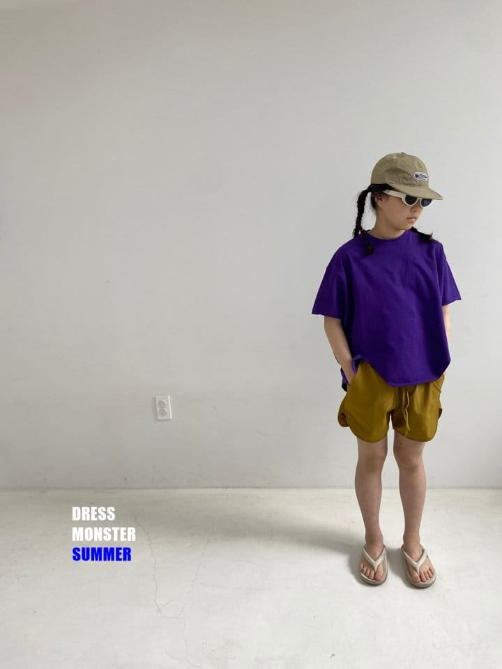 Dress Monster - Korean Junior Fashion - #childofig - Off Cut Sleeve - 12