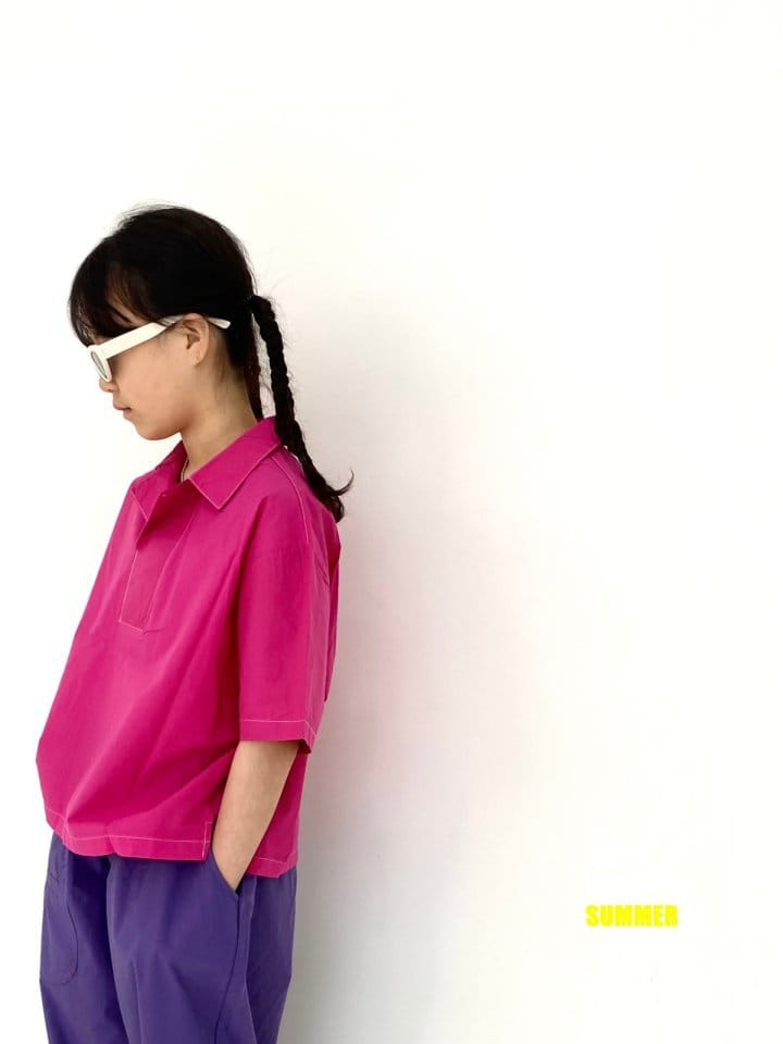 Dress Monster - Korean Junior Fashion - #childofig - Stitch Shirt - 5