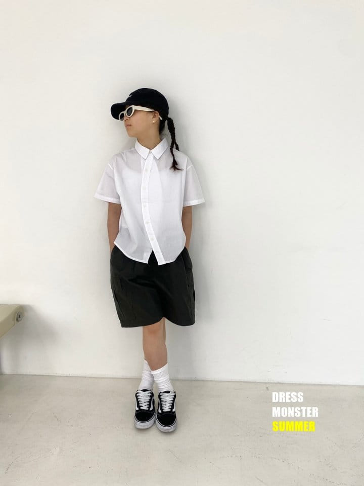 Dress Monster - Korean Junior Fashion - #childrensboutique - Cargo Shorts - 6