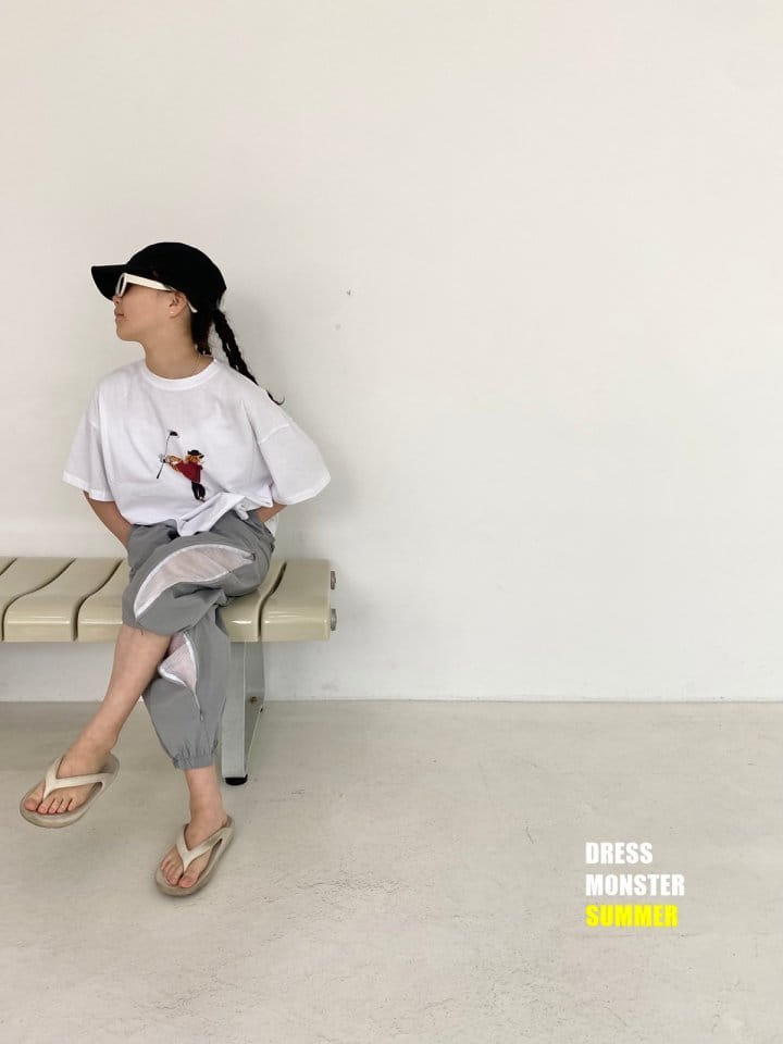 Dress Monster - Korean Junior Fashion - #childrensboutique - Parasuit Pants - 3