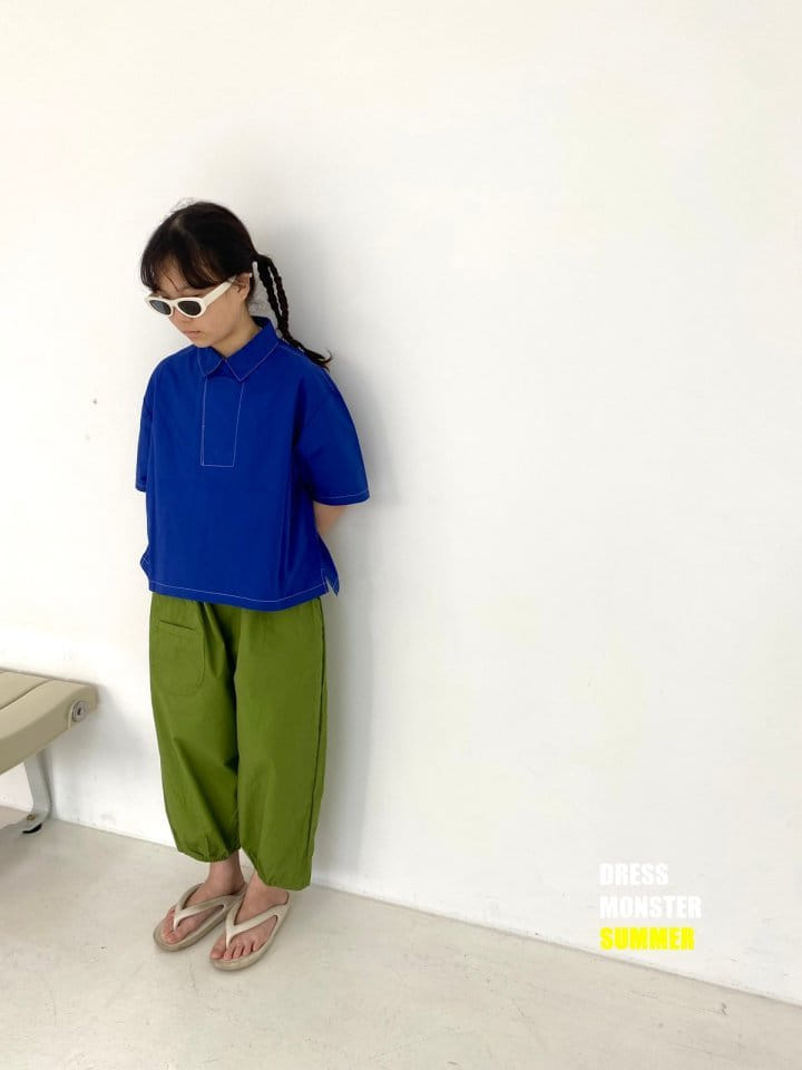 Dress Monster - Korean Junior Fashion - #childrensboutique - Egg Pocket Pants