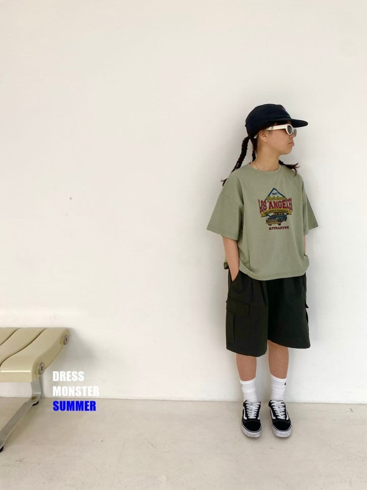 Dress Monster - Korean Junior Fashion - #kidsstore - Cargo Shorts - 11