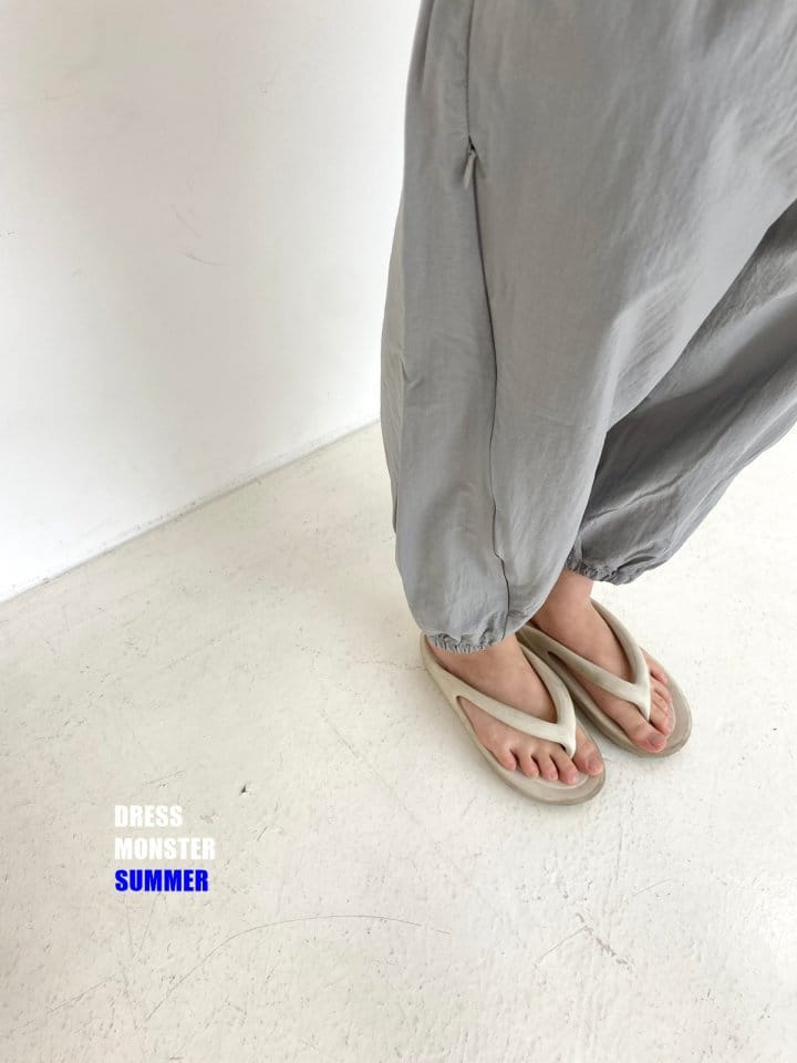 Dress Monster - Korean Junior Fashion - #kidsstore - Parasuit Pants - 8