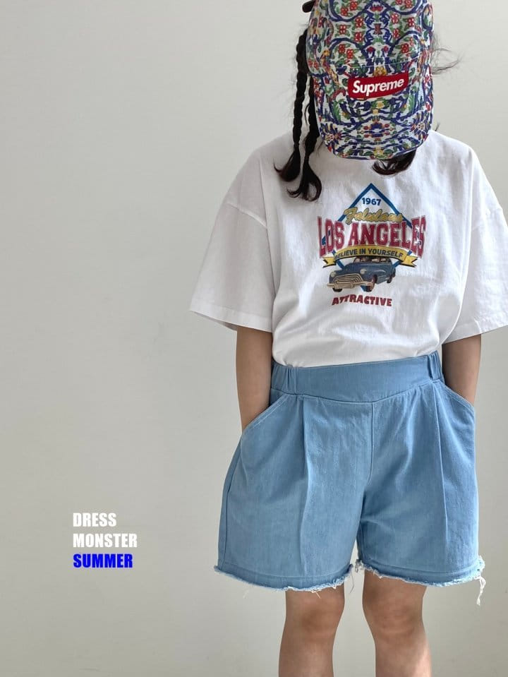 Dress Monster - Korean Junior Fashion - #kidsstore - Vintage Car Tee