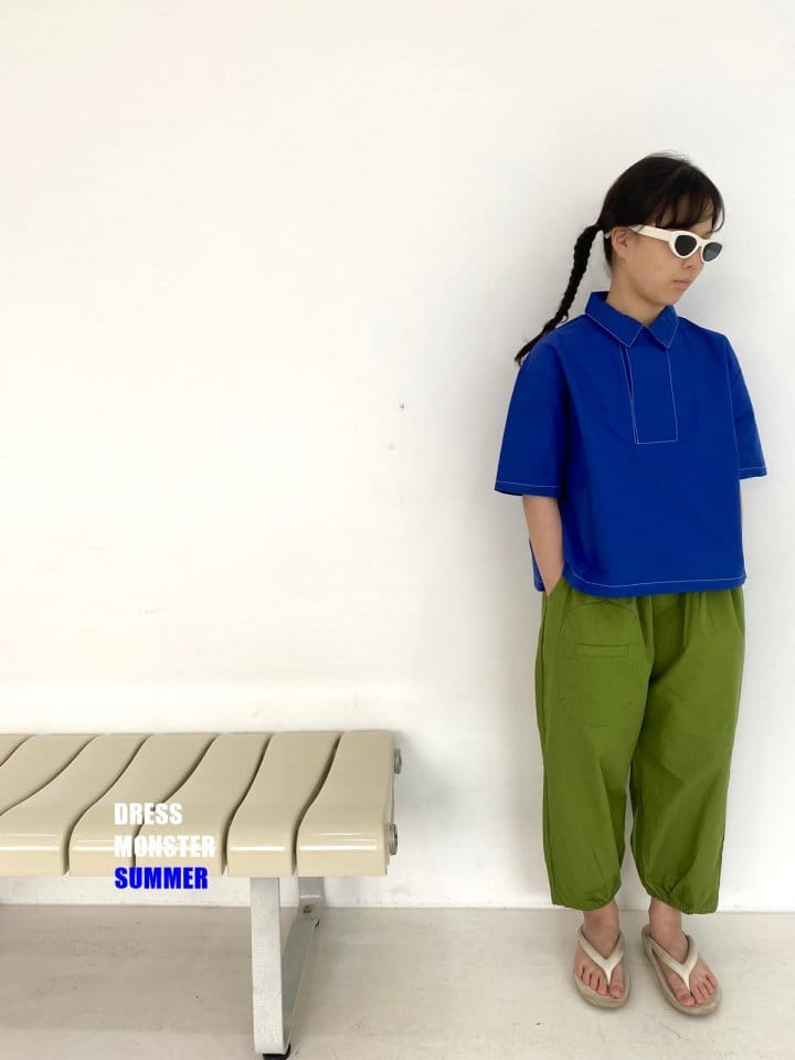 Dress Monster - Korean Junior Fashion - #littlefashionista - Egg Pocket Pants - 9