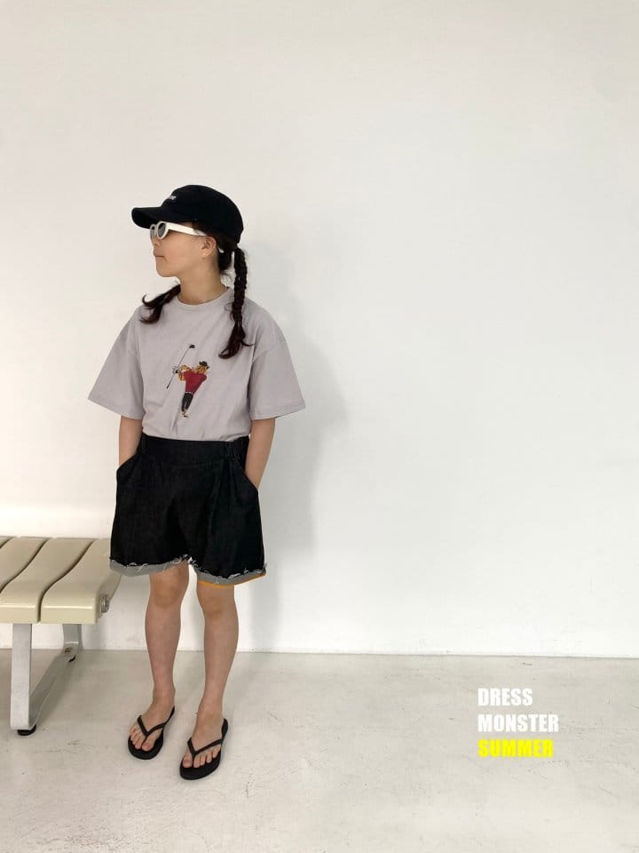 Dress Monster - Korean Junior Fashion - #minifashionista - Vintage Golf Tee - 8