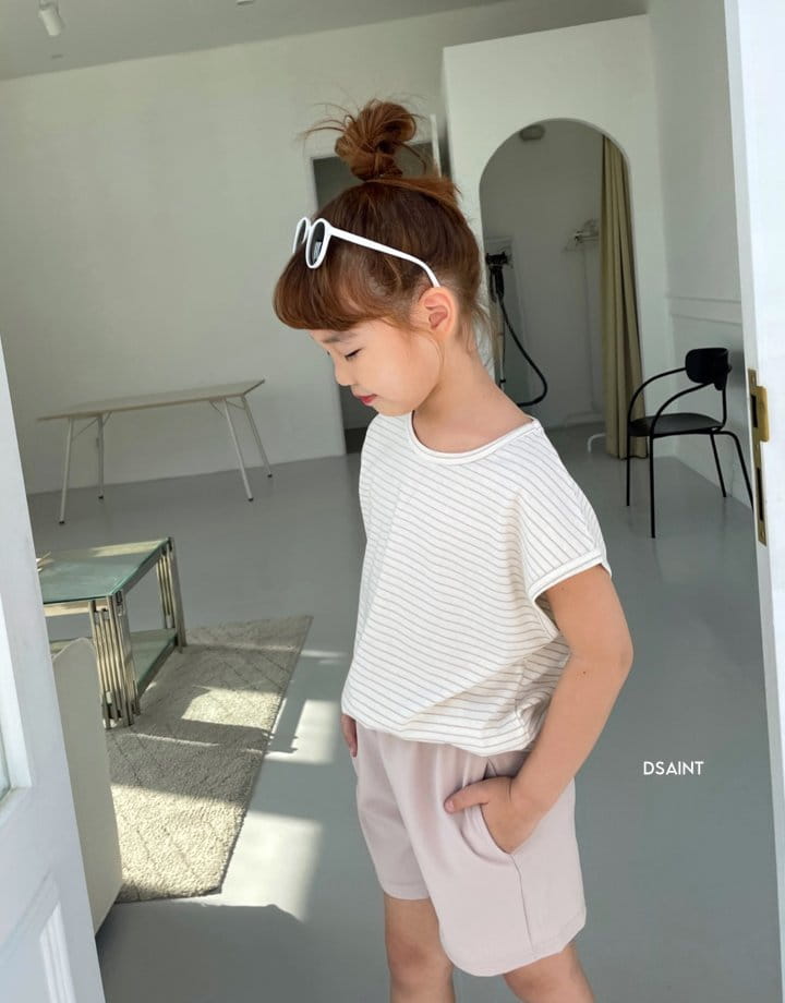 Dsaint - Korean Children Fashion - #Kfashion4kids - Piping Sleeveless Tee - 3