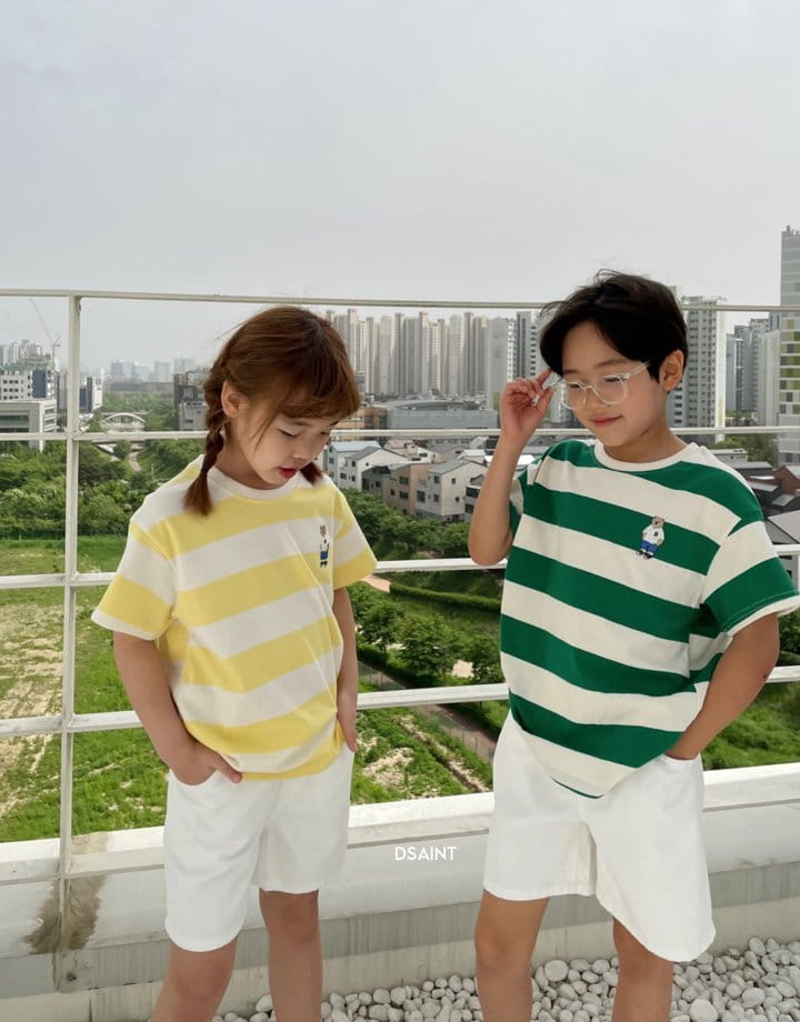 Dsaint - Korean Children Fashion - #Kfashion4kids - Denggang Bear Tee - 7