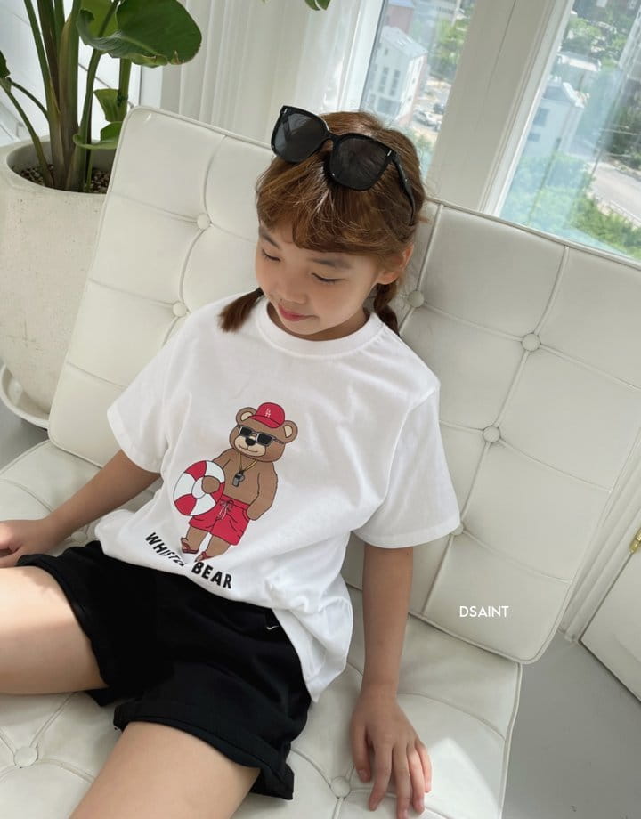 Dsaint - Korean Children Fashion - #childrensboutique - Whisle Bear Tee - 10