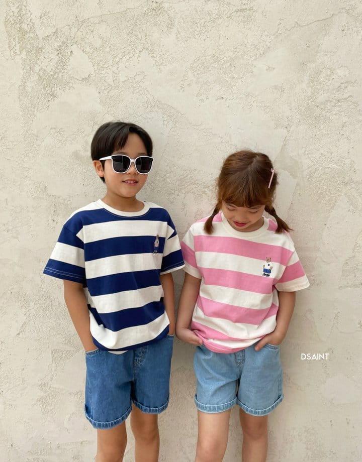 Dsaint - Korean Children Fashion - #designkidswear - Denggang Bear Tee
