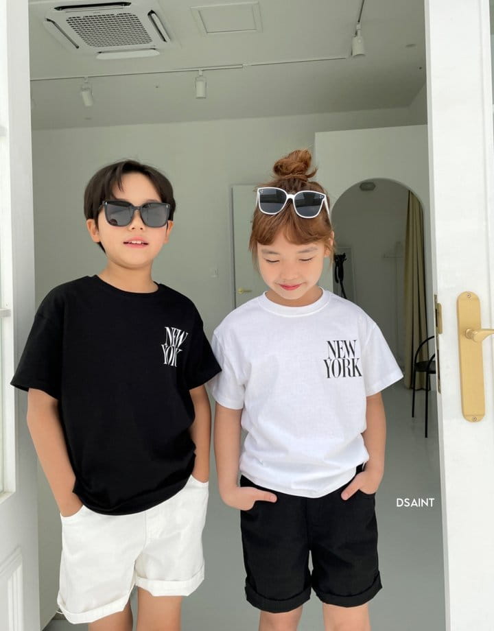 Dsaint - Korean Children Fashion - #designkidswear - New York Tee - 2