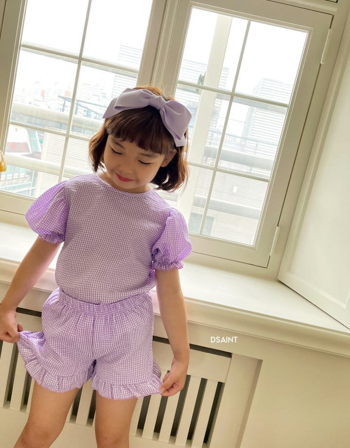Dsaint - Korean Children Fashion - #fashionkids - Pretty Top Bottom Set - 12