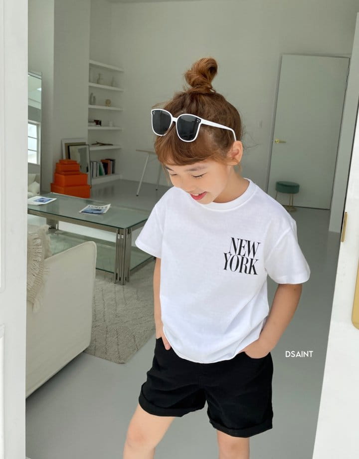 Dsaint - Korean Children Fashion - #discoveringself - New York Tee - 4