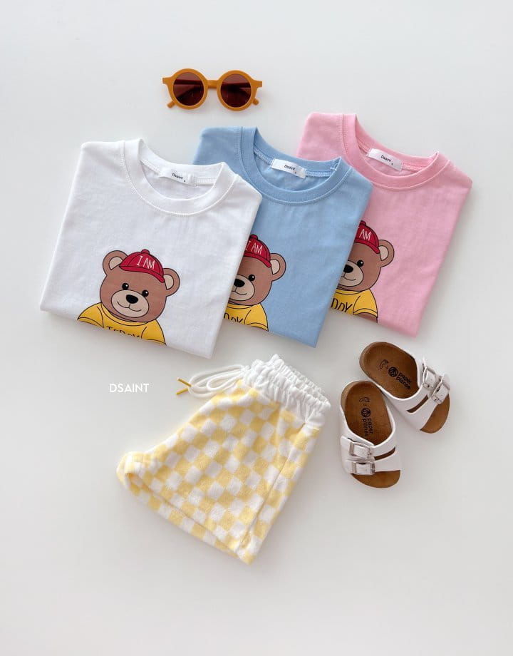 Dsaint - Korean Children Fashion - #kidsshorts - I AM Bear Tee - 2