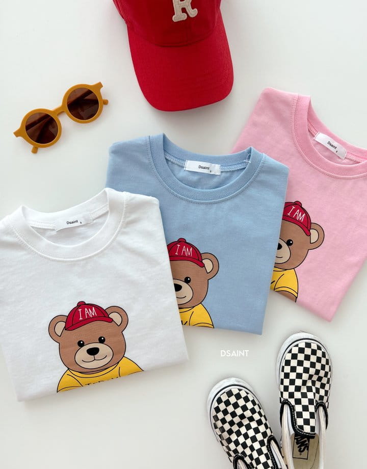 Dsaint - Korean Children Fashion - #kidsstore - I AM Bear Tee - 3
