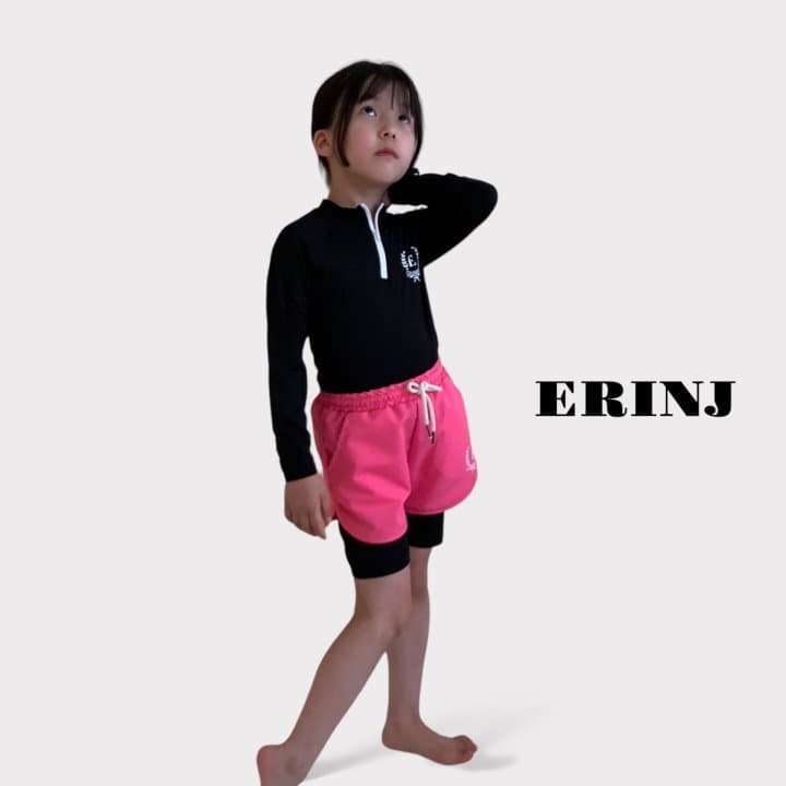 Erin J - Korean Children Fashion - #prettylittlegirls - Rashguard Half zIp-up - 8