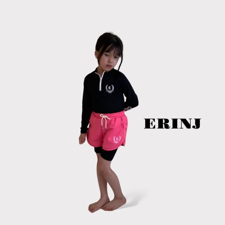 Erin J - Korean Children Fashion - #stylishchildhood - Rashguard Half zIp-up - 11
