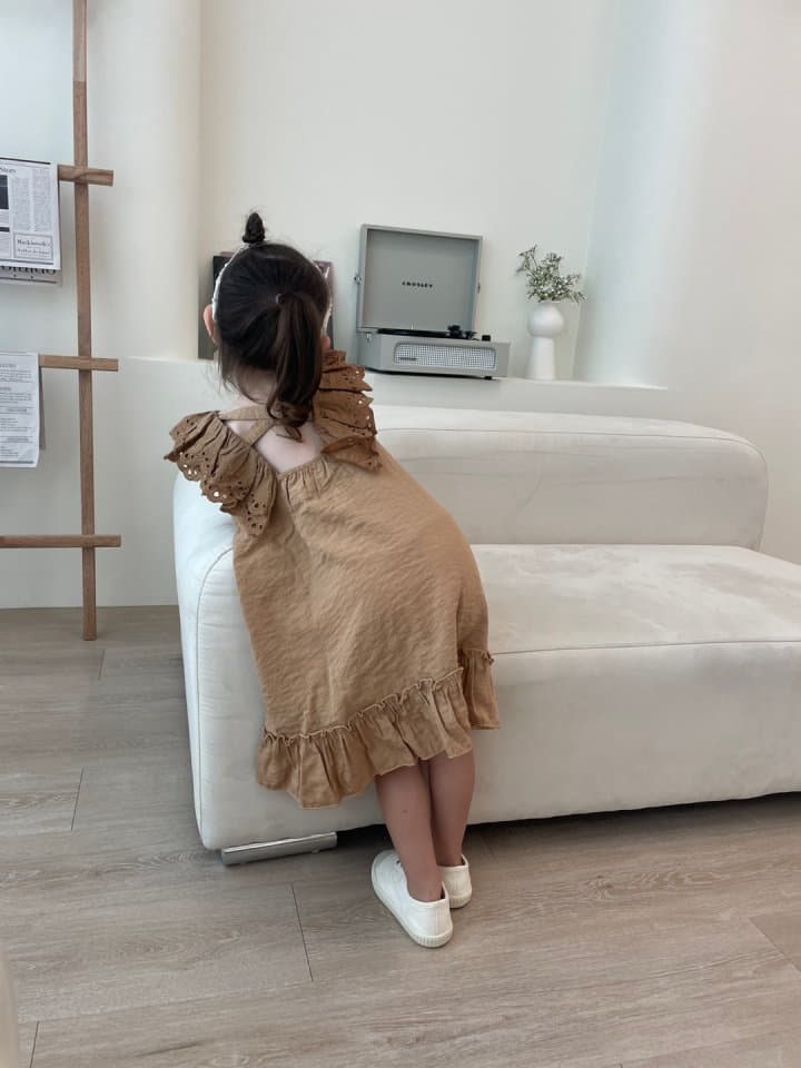 Flower J - Korean Children Fashion - #kidsshorts - Angel One-piece - 4
