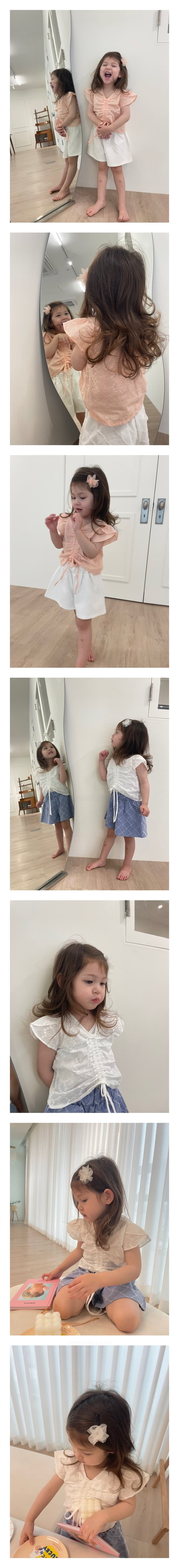 Flower J - Korean Children Fashion - #minifashionista - Shabet Blouse