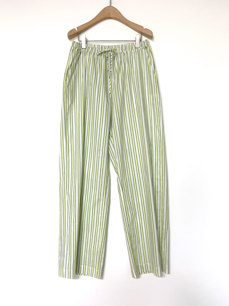 Fric - Korean Women Fashion - #momslook - Jim Stripes Pants - 9