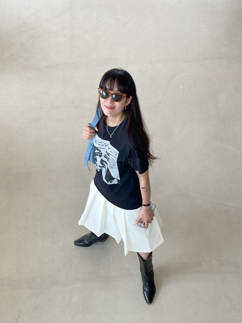 Fric - Korean Women Fashion - #momslook - Sonic Tee - 9