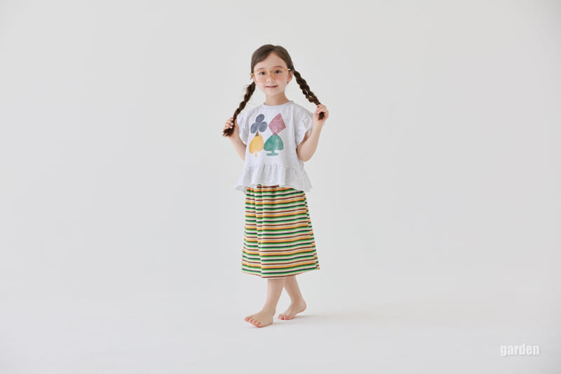 Garden - Korean Children Fashion - #childrensboutique - Rainbow Skirt - 9