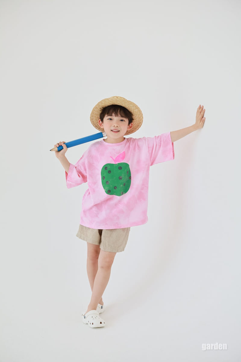 Garden - Korean Children Fashion - #childrensboutique - Wate Apple Tee