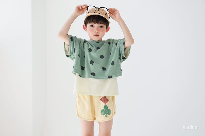 Garden - Korean Children Fashion - #designkidswear - Apple Terry Tee - 11