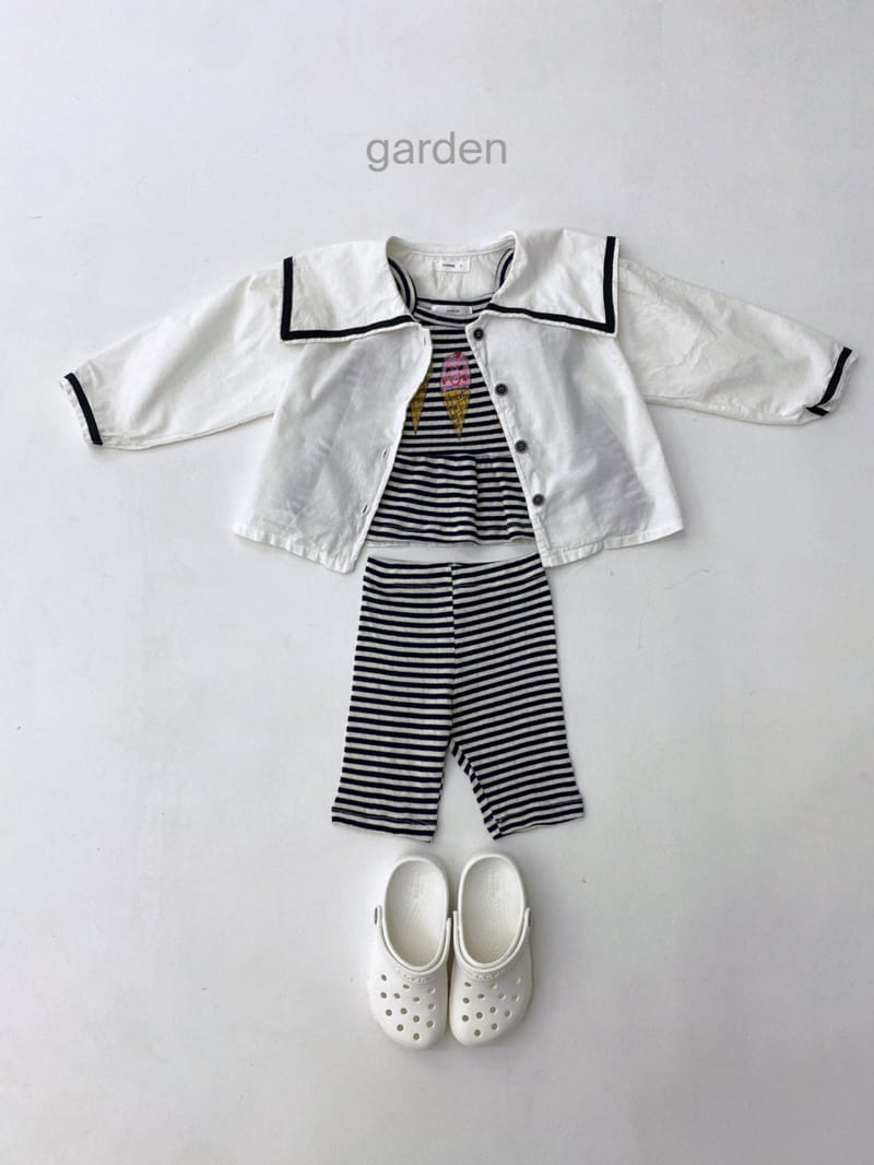 Garden - Korean Children Fashion - #designkidswear - Ice Cream Sleeveless - 8
